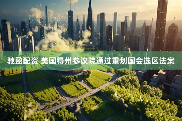 驰盈配资 美国得州参议院通过重划国会选区法案